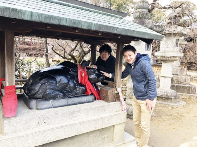 螢雪ゼミナール 鏡島校 合格祈願