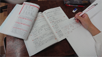 蛍雪ゼミナール 高校部那加校 中間テスト前の勉強会