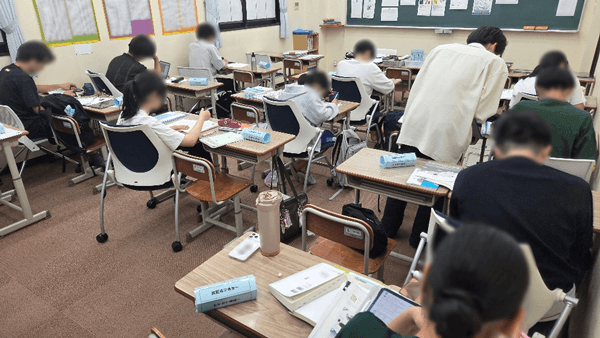 岐阜柳津の塾螢雪ゼミナールの定期テスト対策の写真