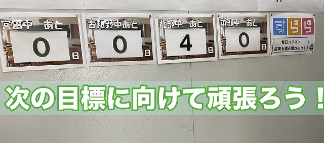 塾の螢雪ゼミナール江南校へ通う中学生のテストまであと何日?